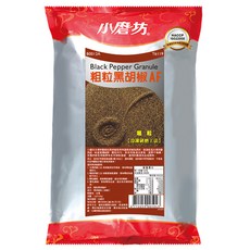 小磨坊 粗粒黑胡椒AF, 1kg, 1包
