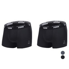 [含大尺碼] PUMA BODYWEAR 男用 Air 輕量平口內褲 2件組