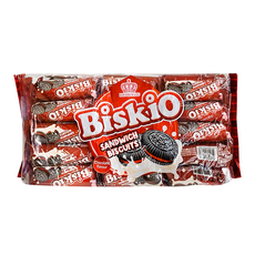 RIH RIH WANG Biskio 小黑餅 巧克力口味 (26公克X30入), 780g, 1袋