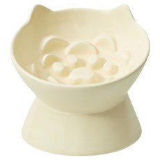 Pastel Pet 寵物貓碗, 1個, 奶油色