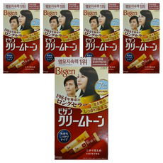 Bigen 美源 Cream Tone染髮劑, 7g, 5盒