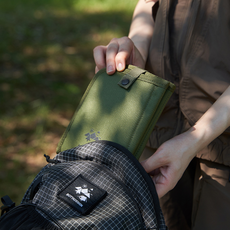 Botta Design 登山 露營 便攜 多用途 折疊坐墊, 卡其色