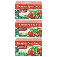 셀레셜시즈닝스 셀레스티얼 티 시나몬 애플 스파이스, 2.4g, 20개입, 3개
