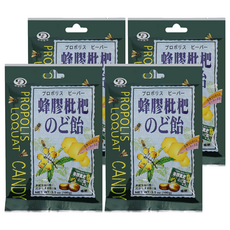 綠得製菓 蜂膠枇杷喉糖, 100g, 4盒