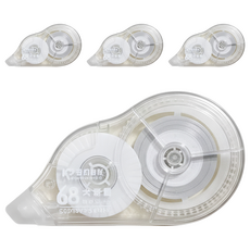 LPS 乐普升 大容量立可帶, 25M * 5MM, PET材質, 透白色, 1組