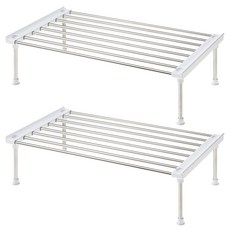 comet 不鏽鋼碗盤整理架 2入, 白色