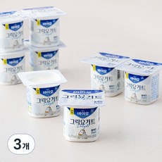 매일바이오 그릭요거트 Delight 플레인 8개입, 80g, 3개