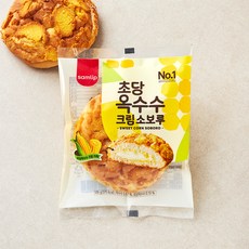 삼립 초당옥수수 크림소보루, 105g, 1개입, 1개