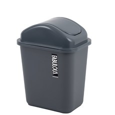 FABULOUS 搖蓋式垃圾桶 15L, 混色, 1個