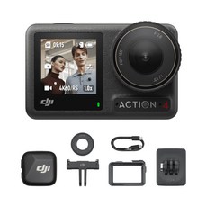 DJI 오즈모 액션 4 브이로그 콤보 카메라 + Mic Mini 송신기, OSMO ACTION 4