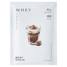 BODY GOALS 多效乳清蛋白飲 PRO大包裝 法式可可, 1個, 1kg