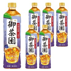 御茶園 台灣金萱烏龍茶, 550ml, 6瓶