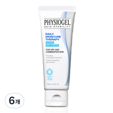 PHYSIOGEL 潔美淨 每日保濕修護水凝霜, 70ml, 6個