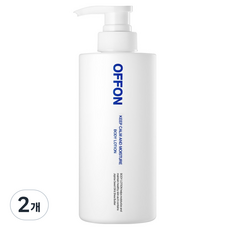 오프온 킴 캄 앤드 모이스처 바디로션 플로럴 머스크향, 500ml, 2개