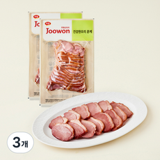 주원산오리 건강한오리 훈제슬라이스 2팩, 800g, 3개