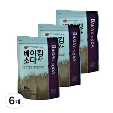 해가원 베이킹소다, 500g, 6개