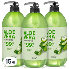 TOUCH ME Purity 蘆薈舒緩凝膠, 15個, 1L