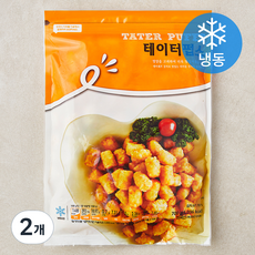 데이쉐프 테이터펍스 감자튀김 (냉동), 700g, 2개