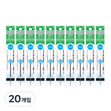 ZEBRA 斑馬牌 中性筆替芯 Prefill NJK Sarasa 0.5mm, 綠色, 20個