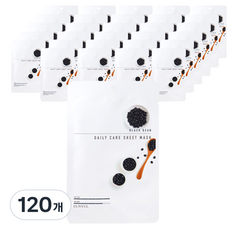 은율 검은콩 데일리 케어 시트 마스크, 1개입, 120개