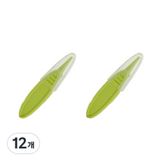 Baumarket 嬰兒鼻夾 綠色, 12個, 1入