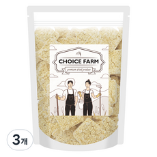 초이스팜 원물그대로 바로먹는 동결건조 다진마늘, 60g, 3개