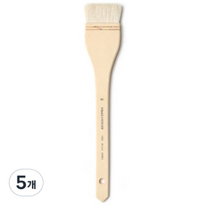 화홍산업 넓은붓 100 빽붓, 2호, 5개