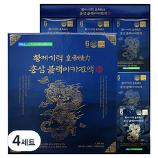 농협 황제기력 홍삼 블랙마카진액, 1.5L, 4세트