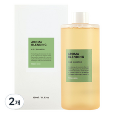 소소코 아로마 HGE 샴푸 프레쉬허브, 2개, 350ml