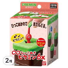반다이 무한 뽑기 피크민 DX 피크민 빨강, 2개