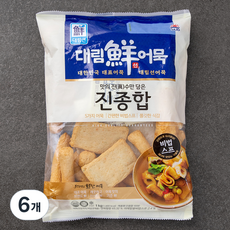대림선 어묵 진종합1000, 1kg, 6개