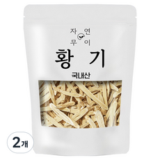 자연무이 국내산 정성 담은 황기, 200g, 2개