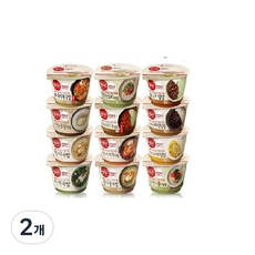 햇반 컵반 육개장 국밥, 2개, 217g, 2개