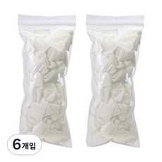 유리네일 쏙오프 전용 화장솜 200p, 6개