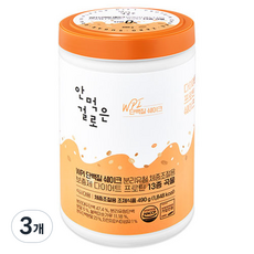 anmeokungeolro 美體分離乳清蛋白奶昔沖泡粉 穀物口味, 3個, 490g