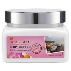 sea of spa 野生蘭花杏仁牛奶精華霜, 350ml, 1罐