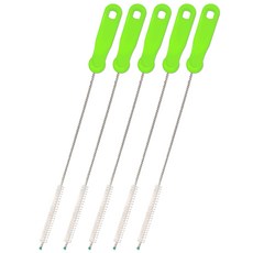 hibee 吸管清潔刷, 5個, 綠色