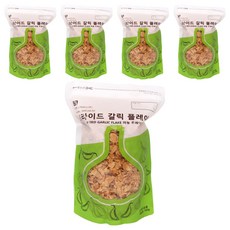 지엔엘커머스 프라이드 갈릭 플레이크, 500g, 5개