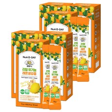 Nutri D-DAY NFC檸檬生薑汁隨身包 14條入, 6個, 210g