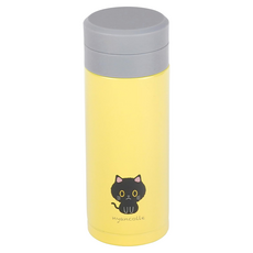 FREIZ 和平 Chokon 貓咪系列 旋蓋細長保溫瓶, 貓咪, 200ml, 1個