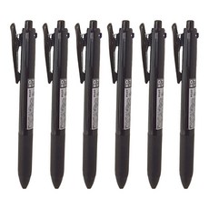 PILOT 百樂 Acroball 輕油 3 + 1 多功能筆, BKHAB-50F-B, 黑色, 6支