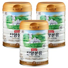 일동후디스 시그니처 산양분유 1단계, 3개, 800g