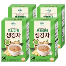 Heine 優質薑茶隨身包, 15g, 50條, 4盒