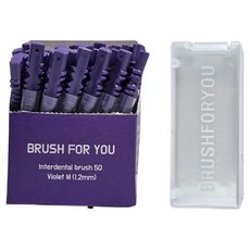 刷子4U牙間刷I型M隨機送50p+便攜包+PLA牙間牙刷10p套裝, 1組