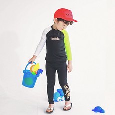 GOING KIDS 孩童字母印花防曬套裝