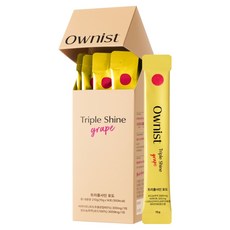 OWNIST Triple Shine 葡萄, 1盒, 14冊, 15g