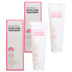레시피박스 울트라케어 트리트먼트, 200ml, 2개