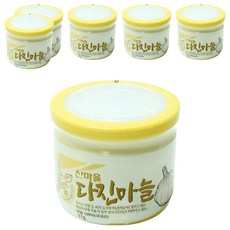 산마을 다진마늘 블럭, 37g, 6개