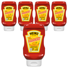 HEINZ 亨氏 哈瓦那辣椒番茄醬, 5個, 397g