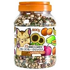 PetBest 倉鼠的大補帖 綜合水果, 1罐, 800g